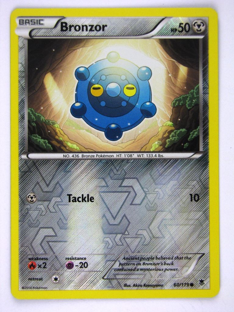 Pokemon Cards: BRONZOR 60/119 REVERSE HOLO # 20A60
