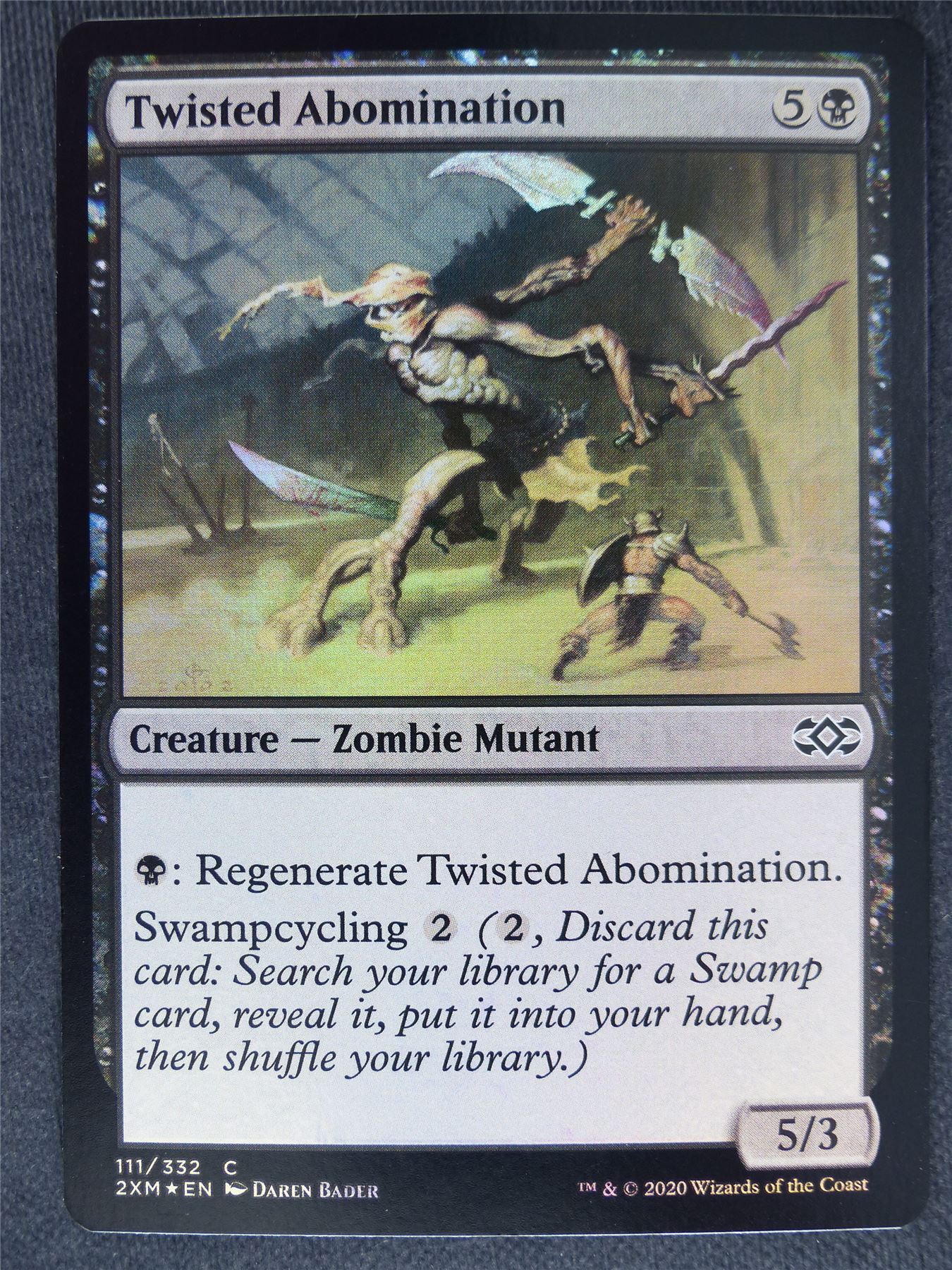 Twisted Abomination Foil - Mtg Magic Cards #AJ