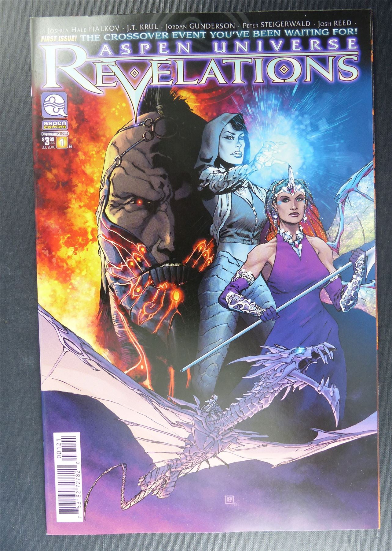 ASPEN Universe: Revelations #1 cover B - Mar 2021 - Aspen Comics #8E