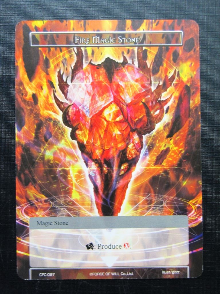 Force of Will Cards: FIRE MAGIC STONE # 22I7