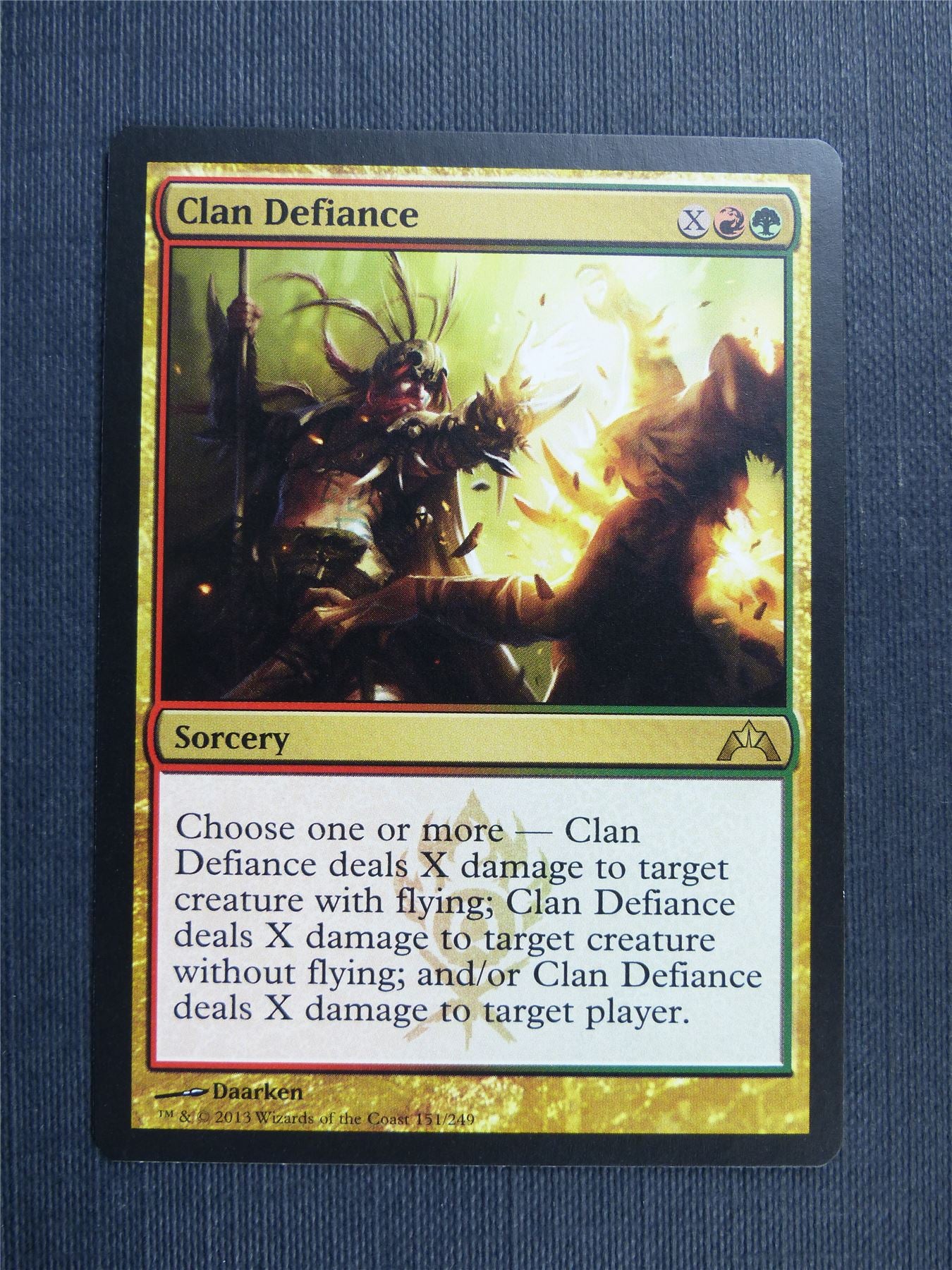 Clan Defiance - Mtg Magic Cards #4GM