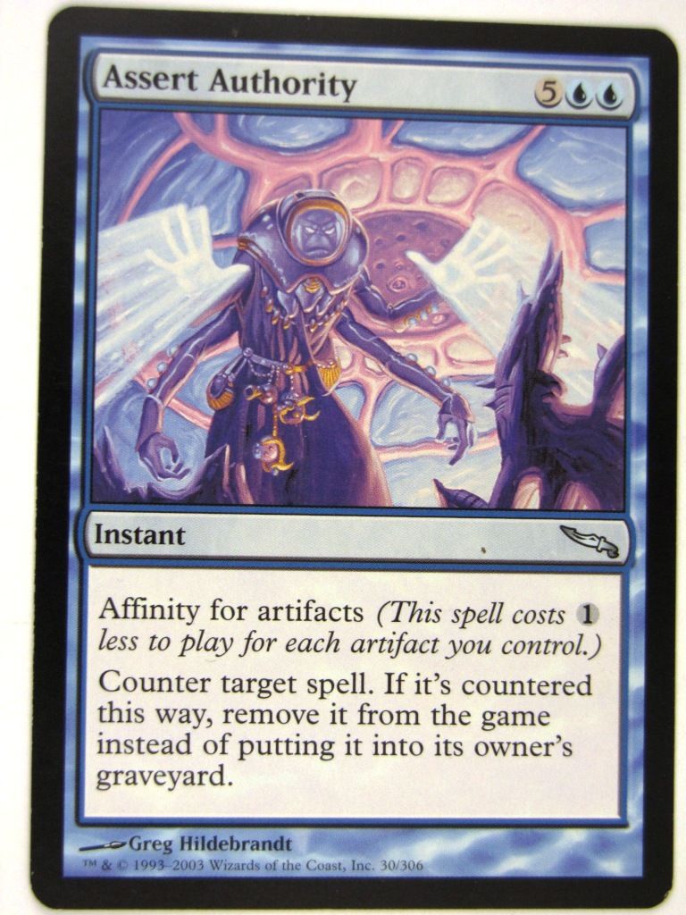 MTG Magic: the Gathering Cards: ASSERT AUTHORITY: MRD