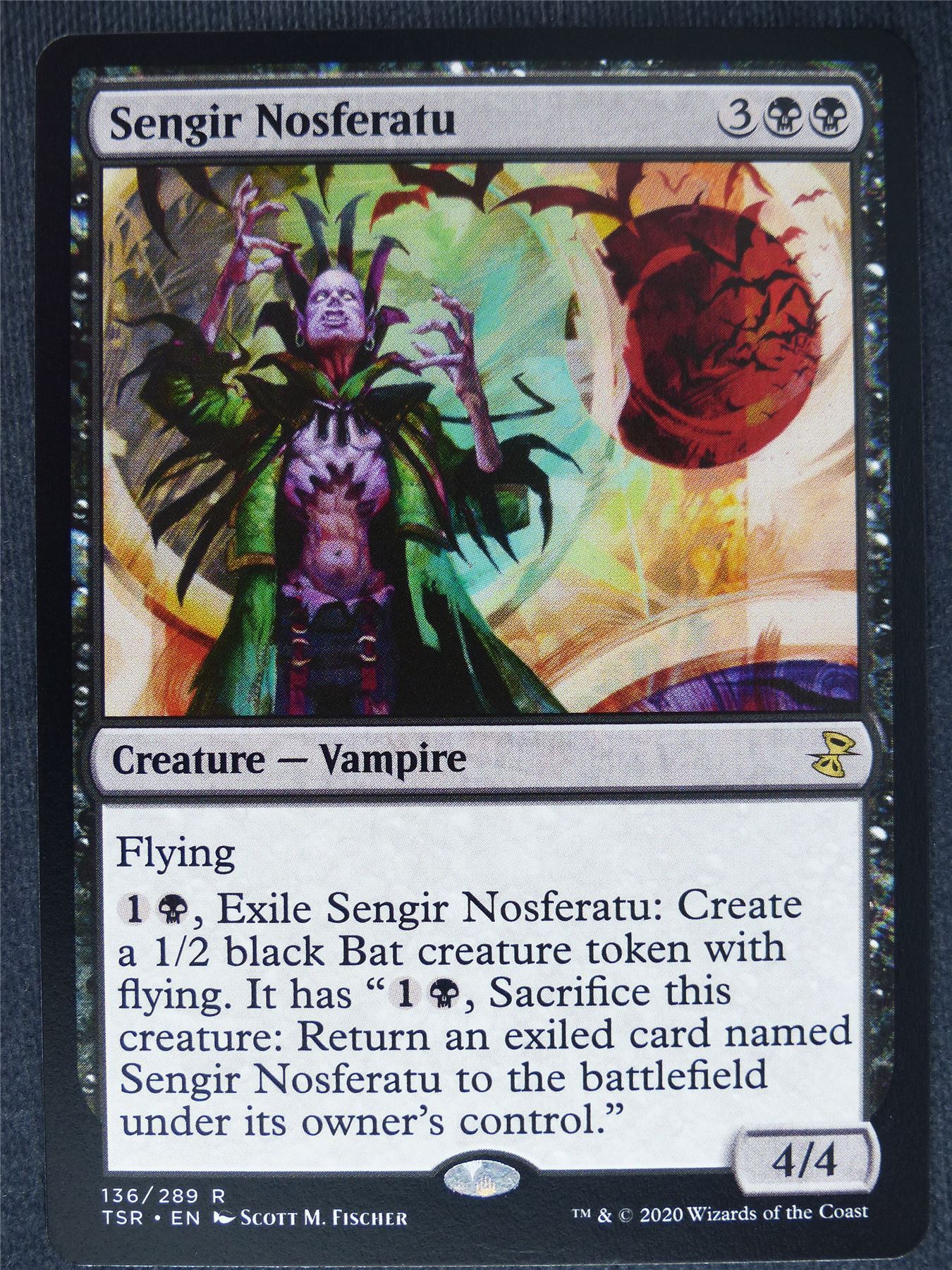 Sengir Nosferatu - Remastered - Mtg Magic Cards #KZ