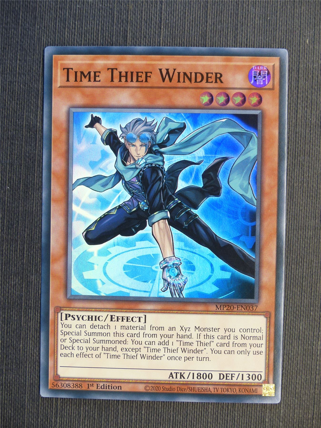 yugioh time thief cards Time Thief Winder MP20 Super Rare - 1st ed