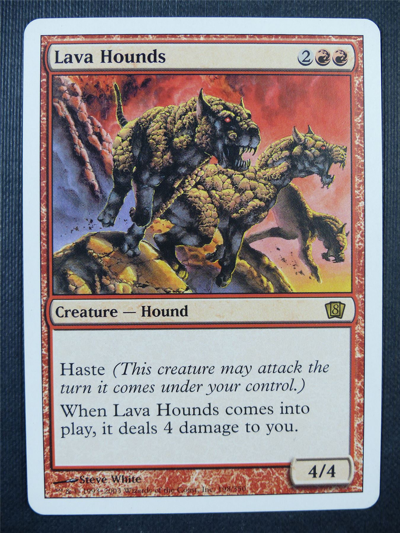 Lava Hounds - Mtg Card #762