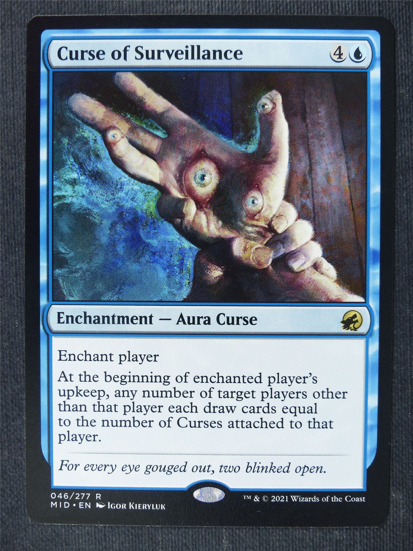 Curse of Surveillance - Mtg Magic Cards #41T