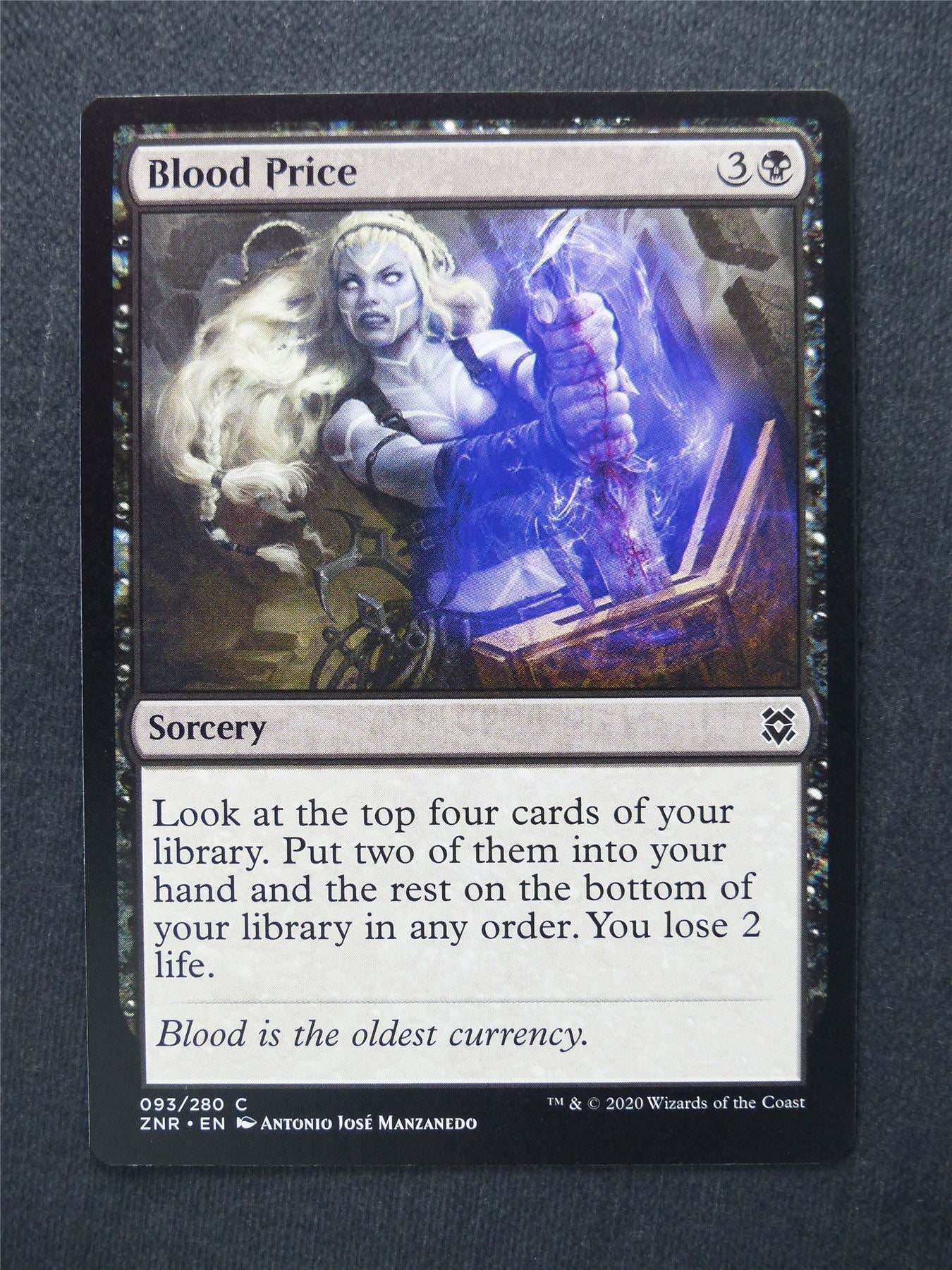 Blood Price - Mtg Magic Cards #VR