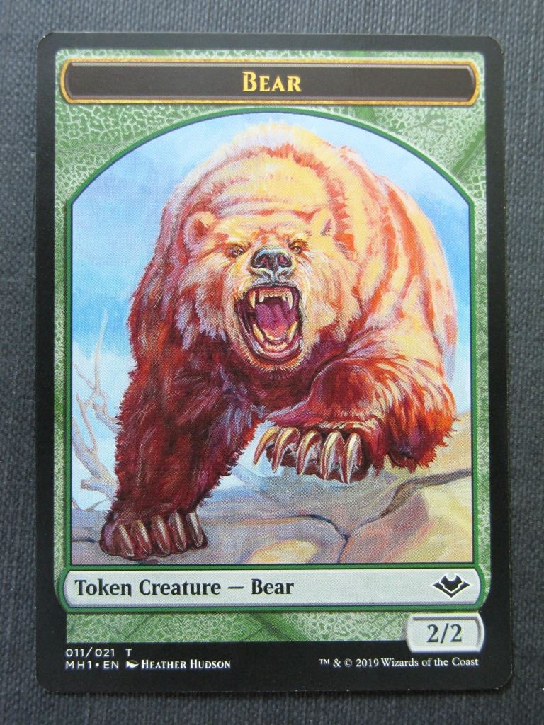 Elemental Bear Token - Modern Horizons - Mtg Magic Cards # 8A90