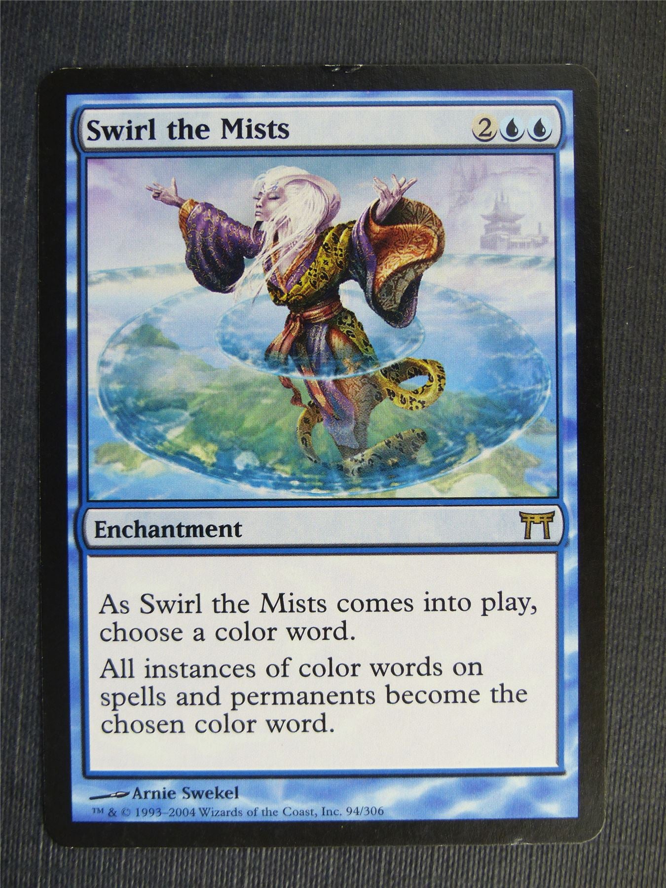 Swirl the Mists played - Mtg Magic Cards #QF