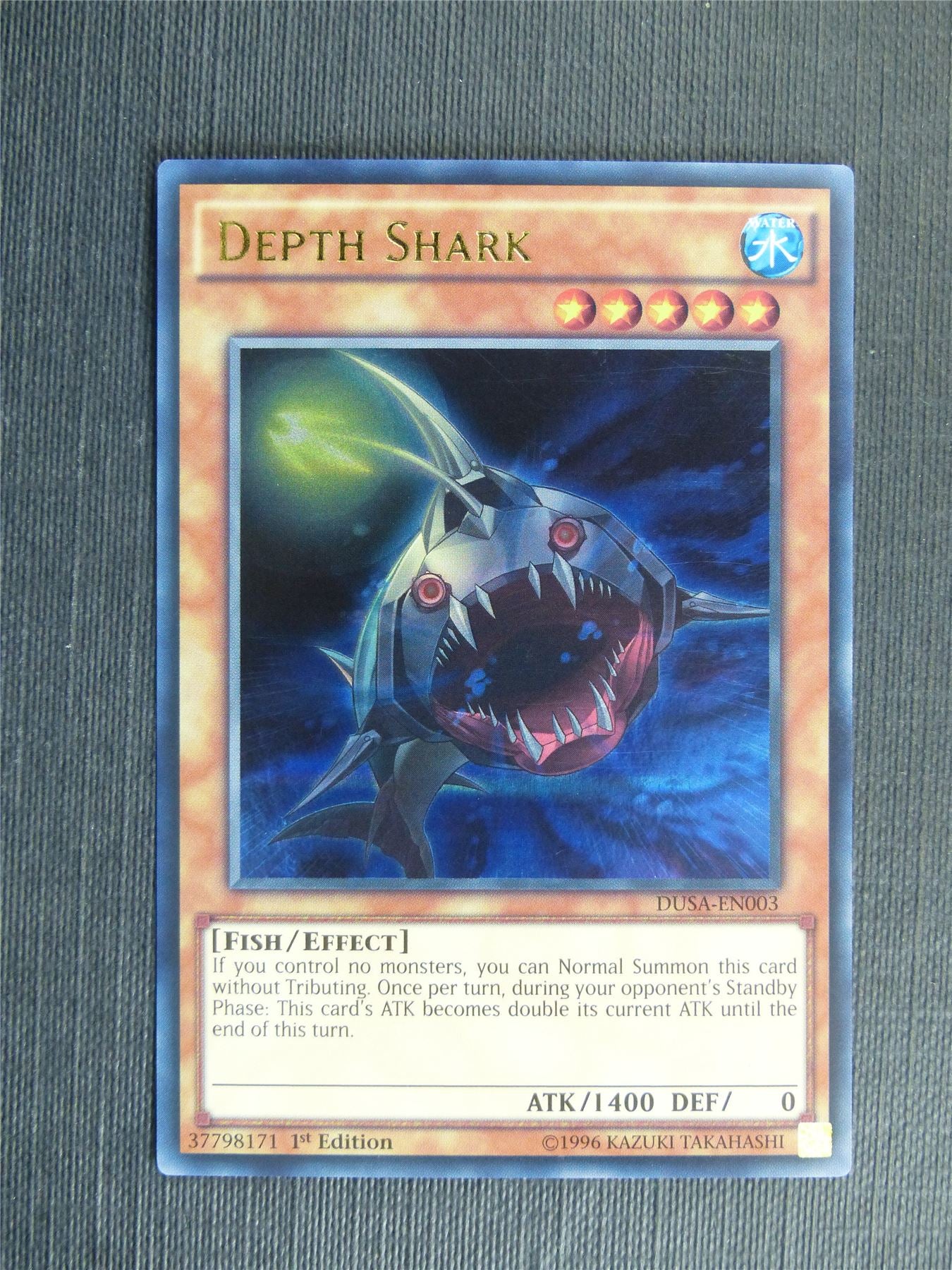 top 10 classic yugioh cards Number C32: Shark Drake Veiss [ABYR-EN039] Ghost Rare main image 0