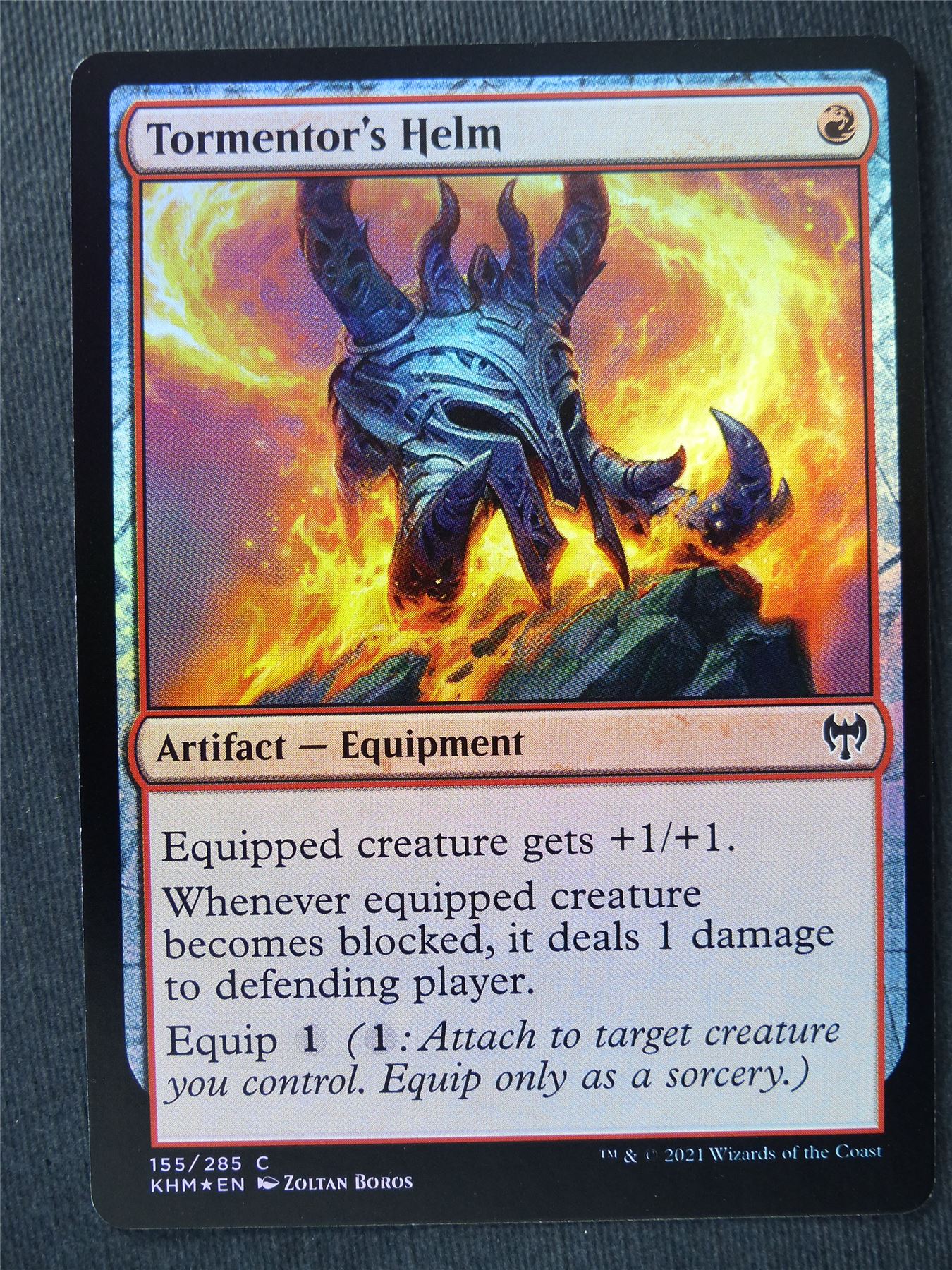Tormentor's Helm Foil - Mtg Magic Cards #W7