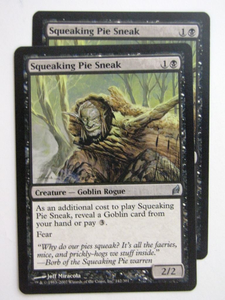 MTG Magic Cards: SQUEAKING PIE SNEAK x2 # 23D16