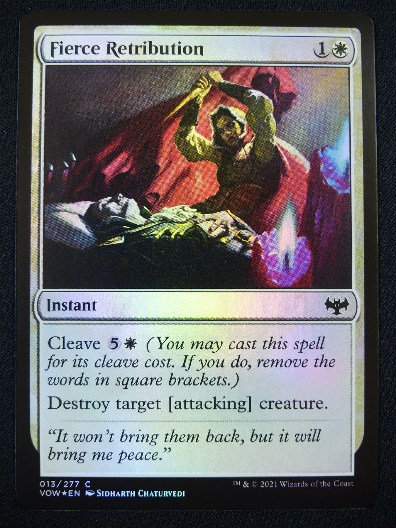 Fierce Retribution Foil - Mtg Card #1M2