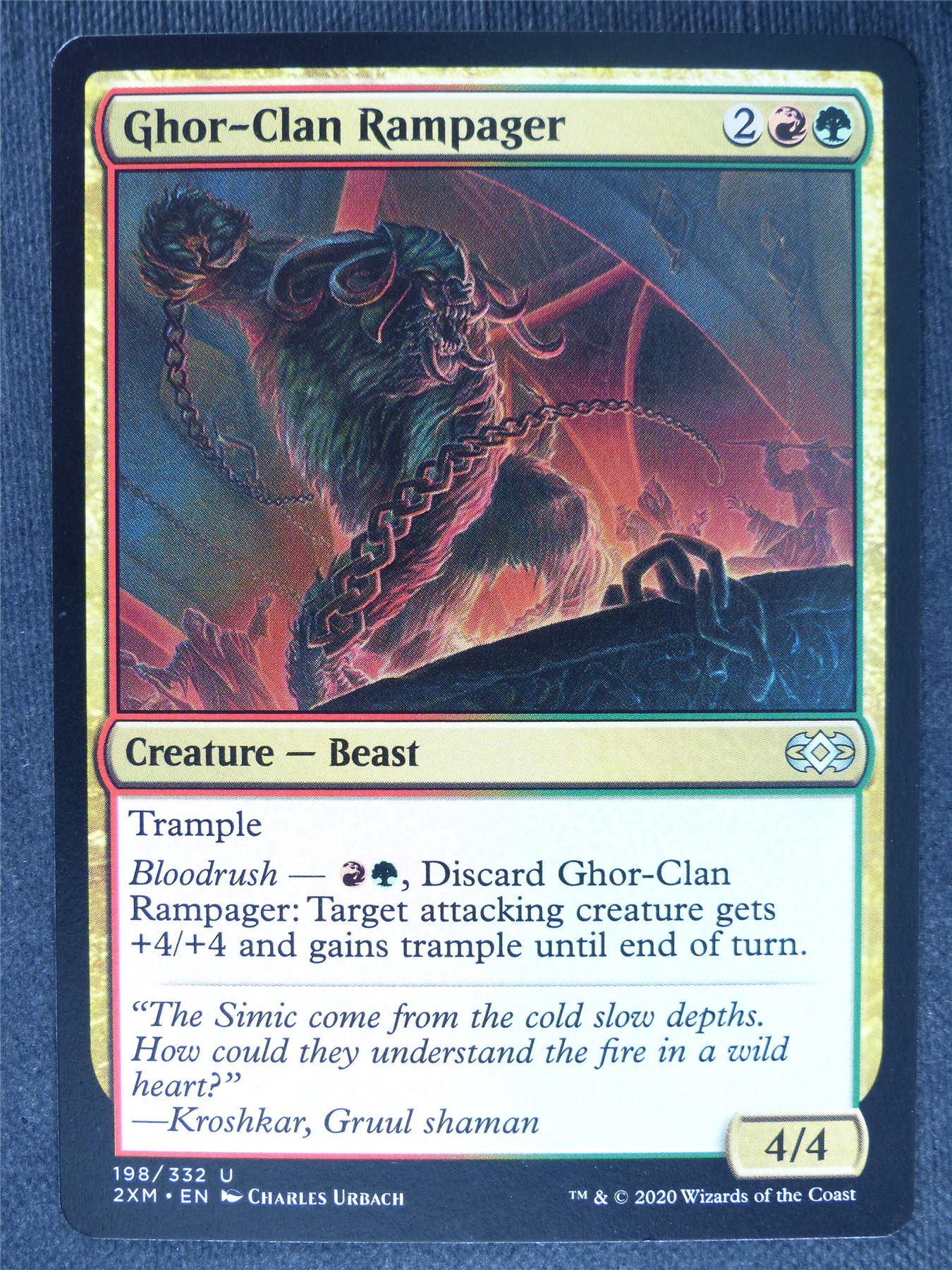 Ghor-Clan Rampager Mint - Mtg Magic Cards #3R