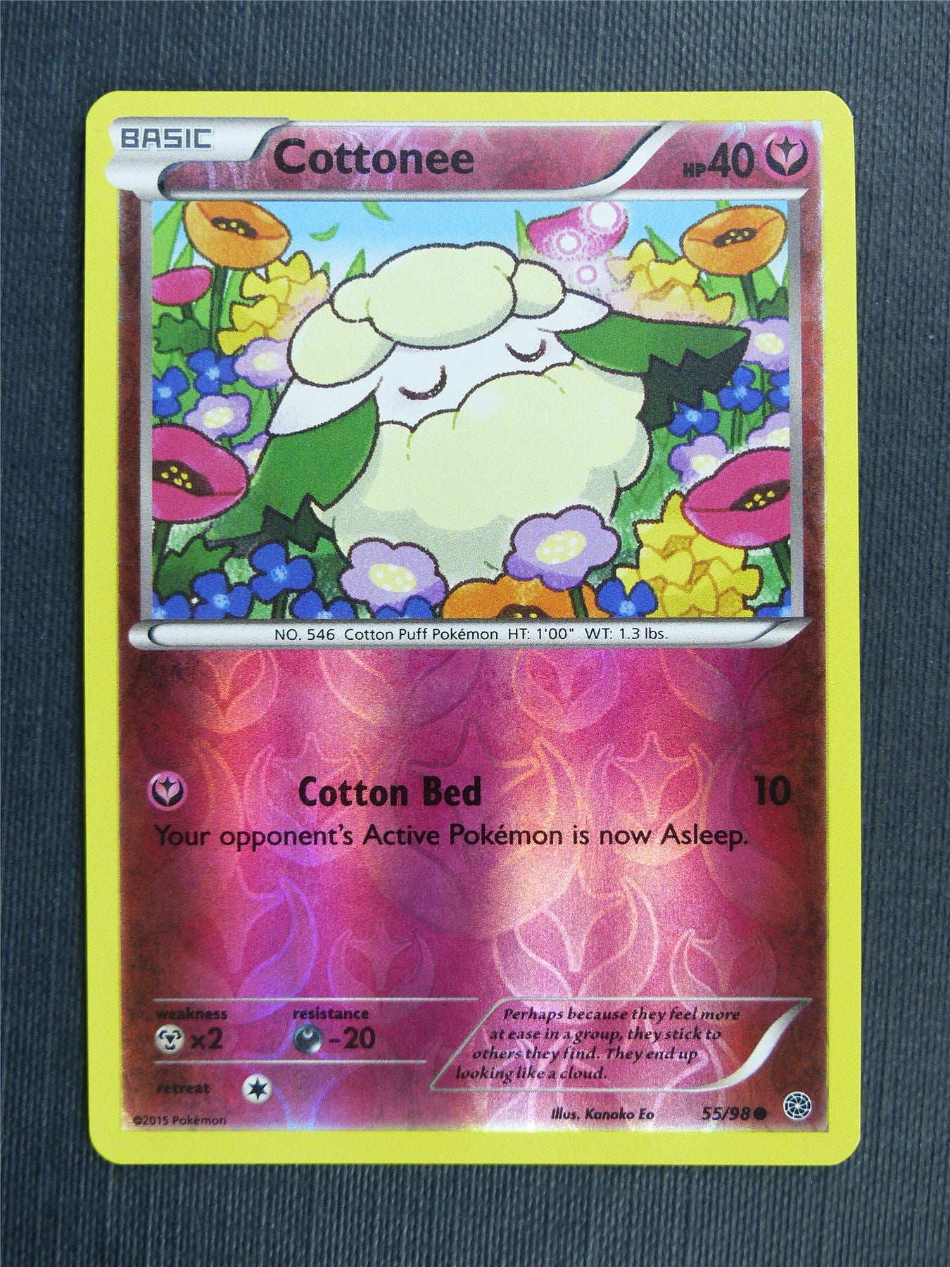 Cottonee 55/98 Reverse Holo - Pokemon Cards #5OD Archeron Cottonee 55/98 Reverse Holo - Pokemon Cards #5OD Archeron