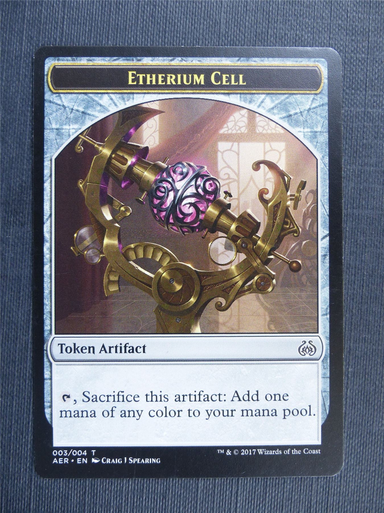 Etherium Cell - Token - Mtg Magic Cards #301