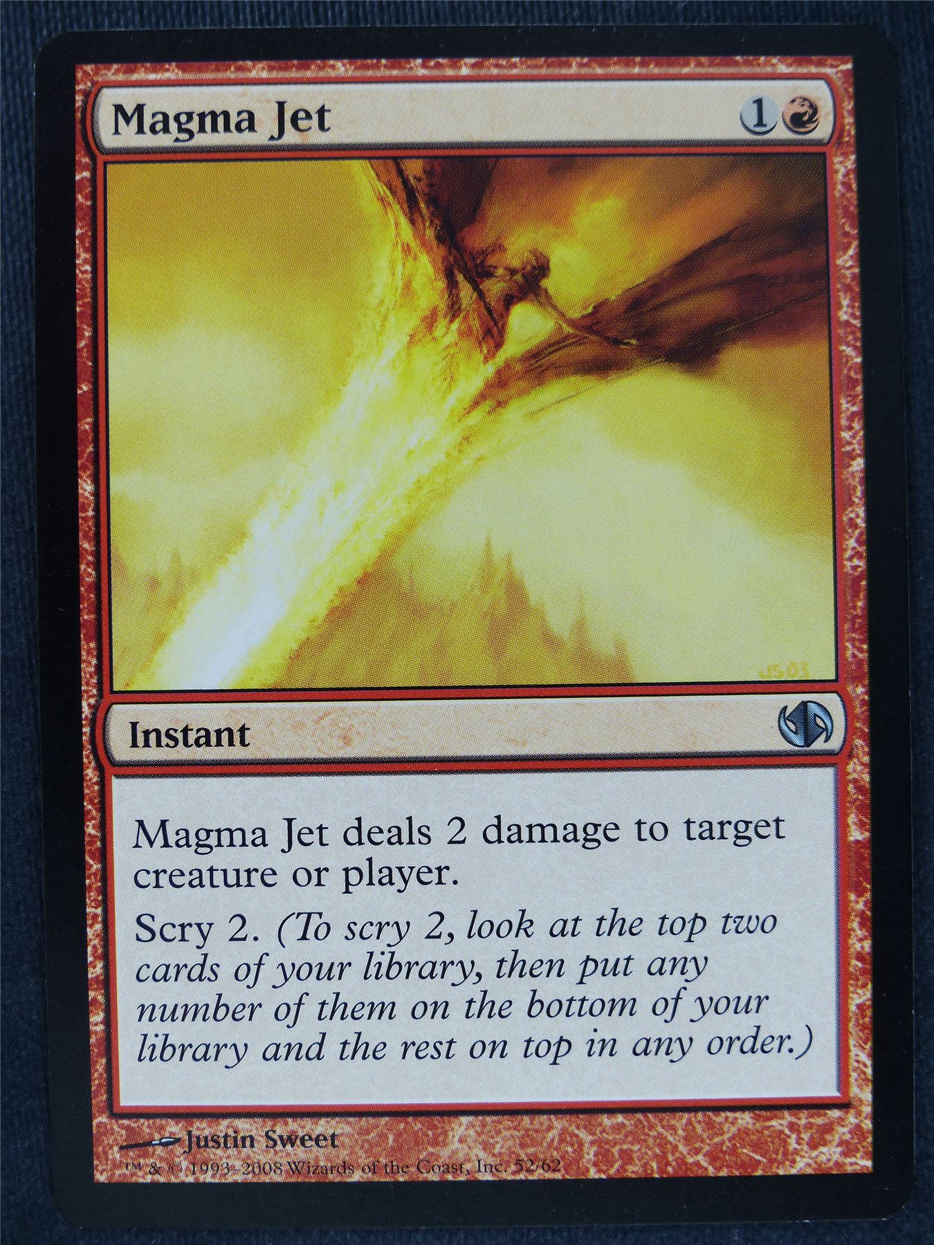 Magma Jet - Mtg Magic Cards #BK