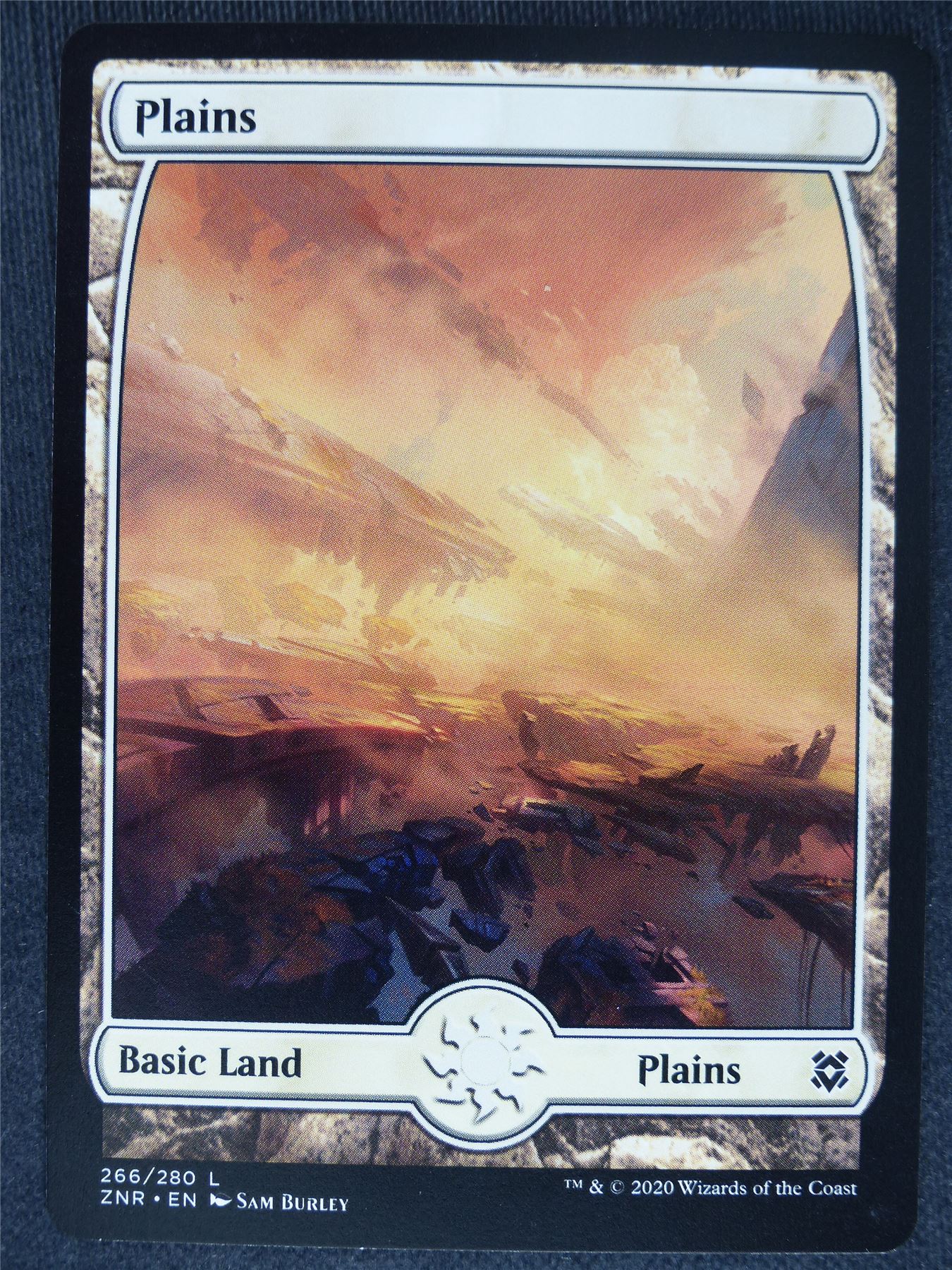 Plains 266/280 Full art - Mtg Magic Cards #A6