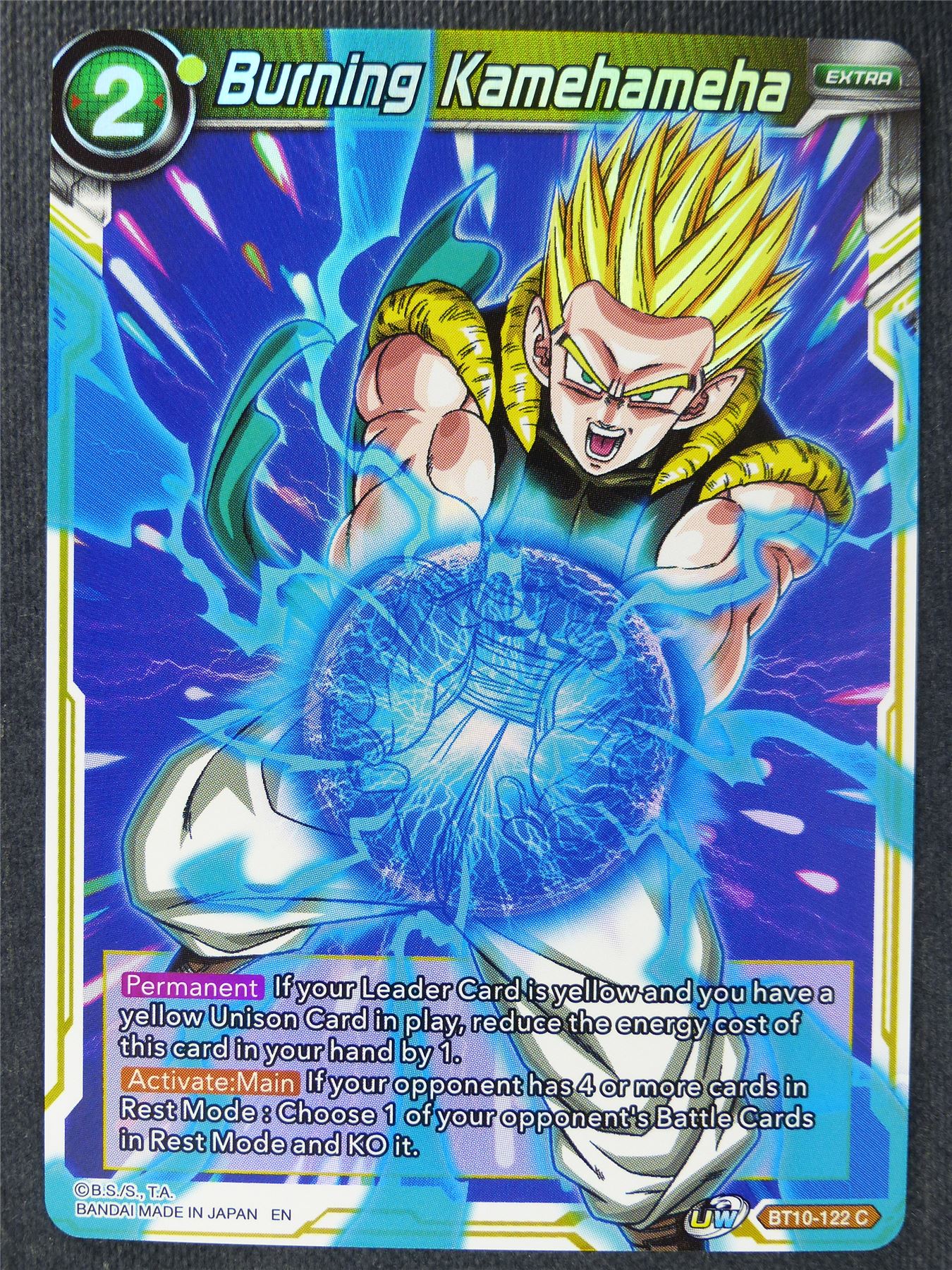 Burning Kamehameha C Foil - Dragon Ball Super Cards #44