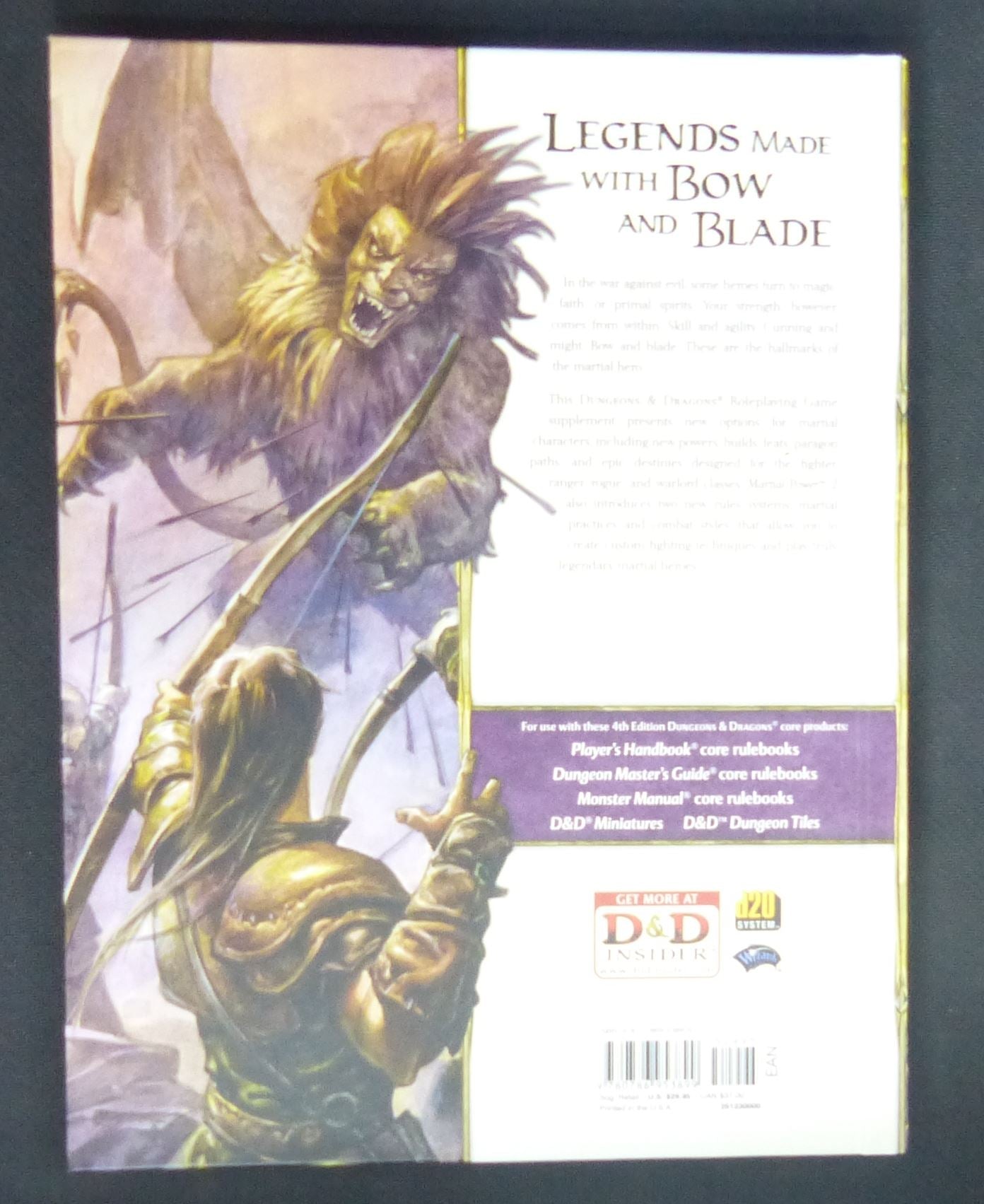 D&D Martial Power 2 Supplement Book - Dungeons and Dragons #3R5