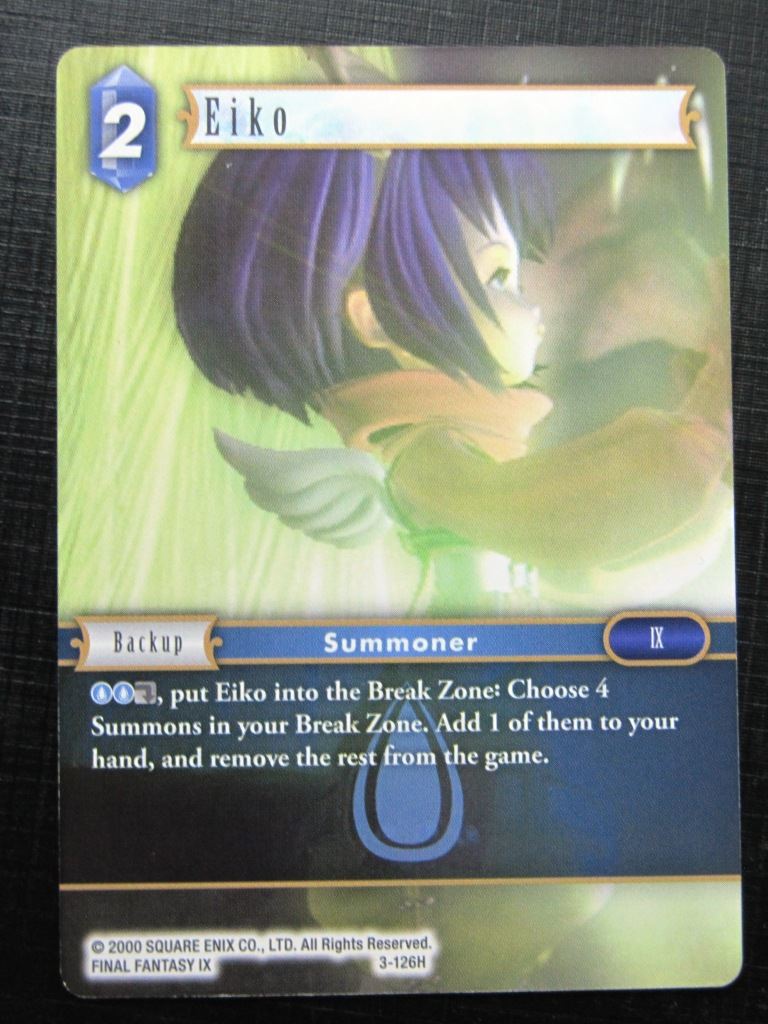 EIKO 3-126H - Final Fantasy Card # 3H84