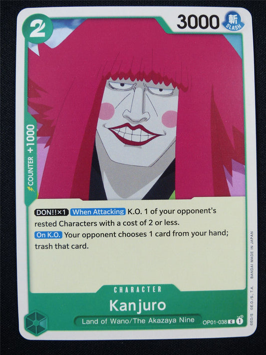 Kanjuro OP01-038 C - One Piece Card #2YI