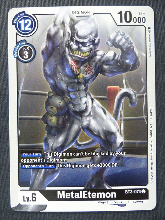 Metaletemon BT3-074 U - Digimon Cards #QR