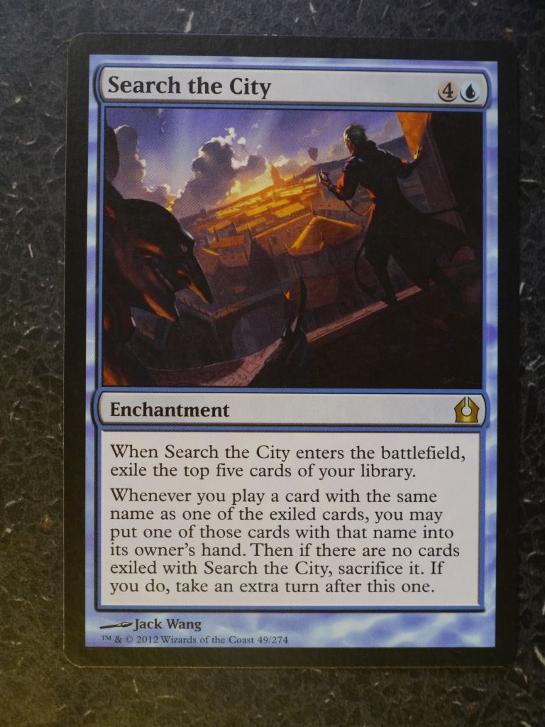MTG Magic Cards: SEARCH THE CITY # 6E6