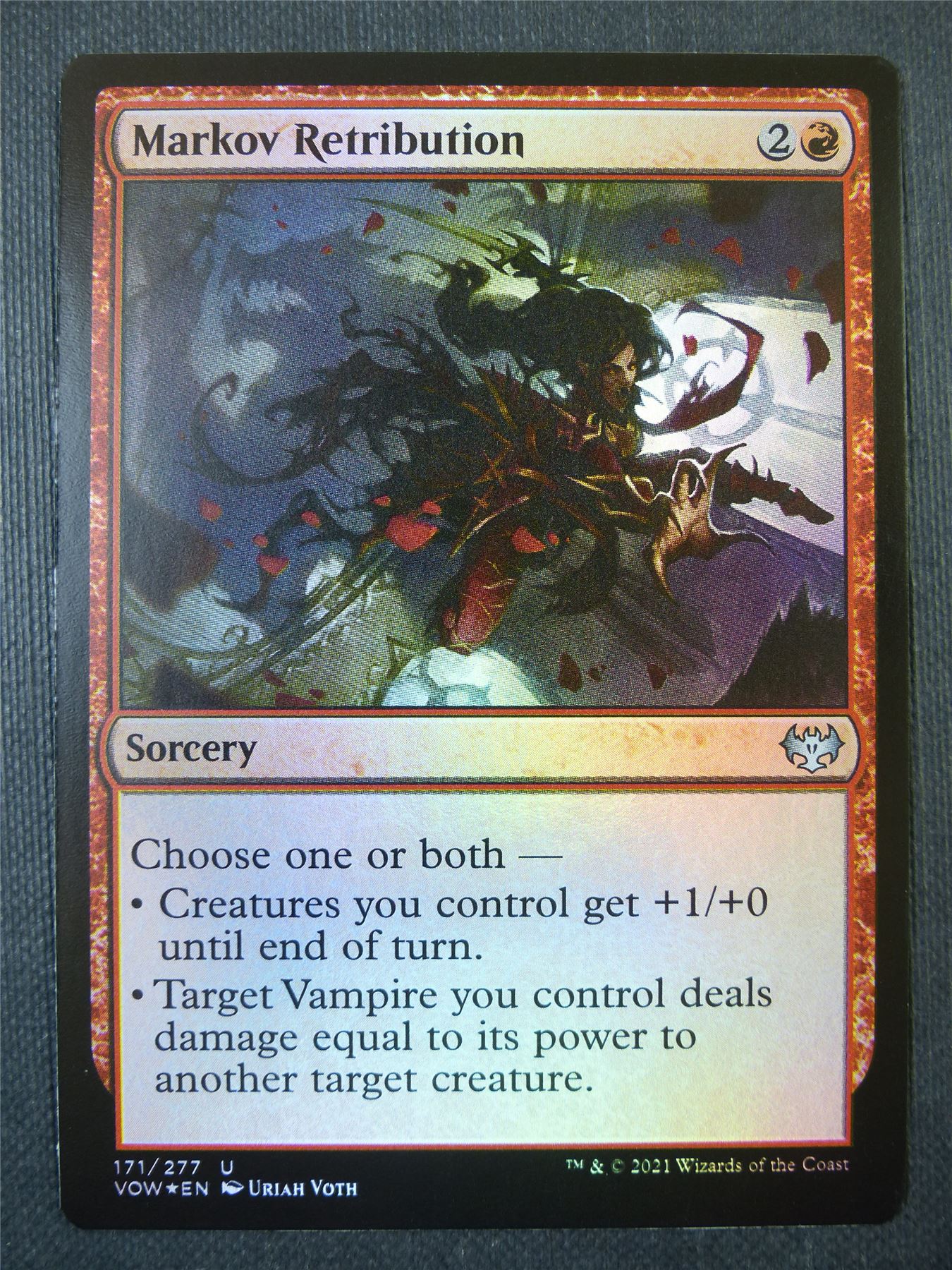 Markov Retribution Foil - Mtg Card #99W