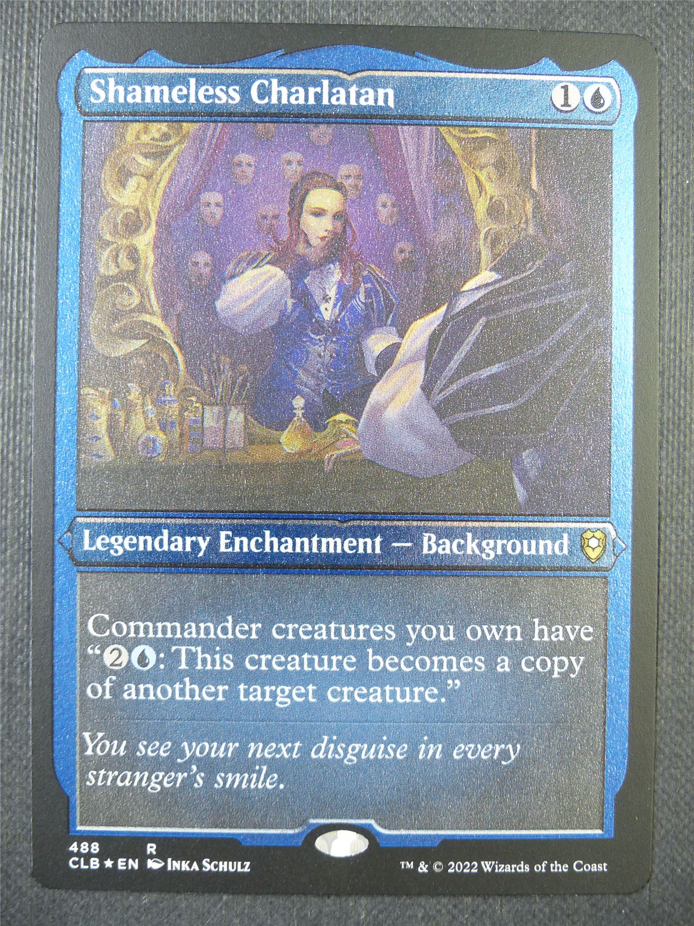 Shameless Charlatan Etched Foil - Mtg Card #6OB