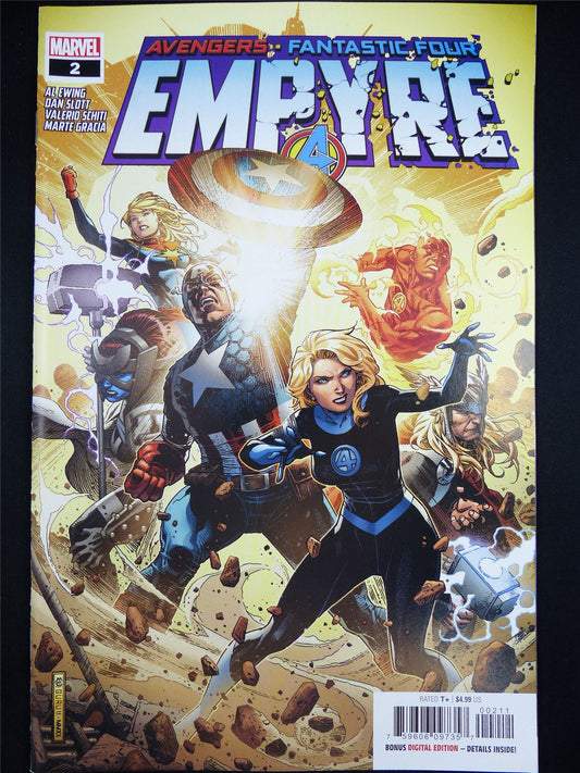 AVENGERS/Fantastic Four: Empyre #2 - Marvel Comic #1XZ