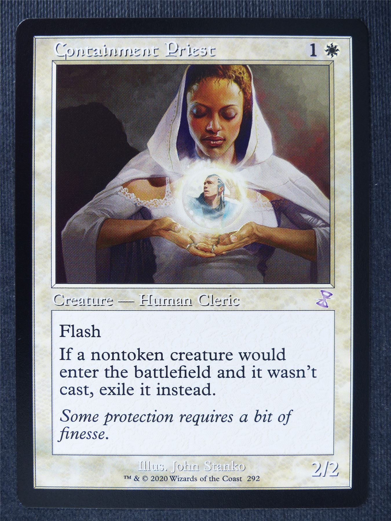 Containment Priest Timeshifted - Mtg Magic Cards #DJ