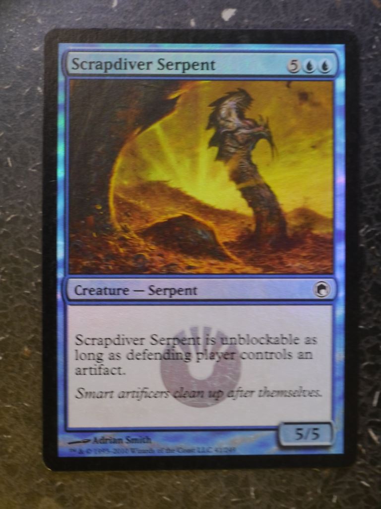 MTG Cards: SCRAPDIVER SERPENT FOIL # 5E18
