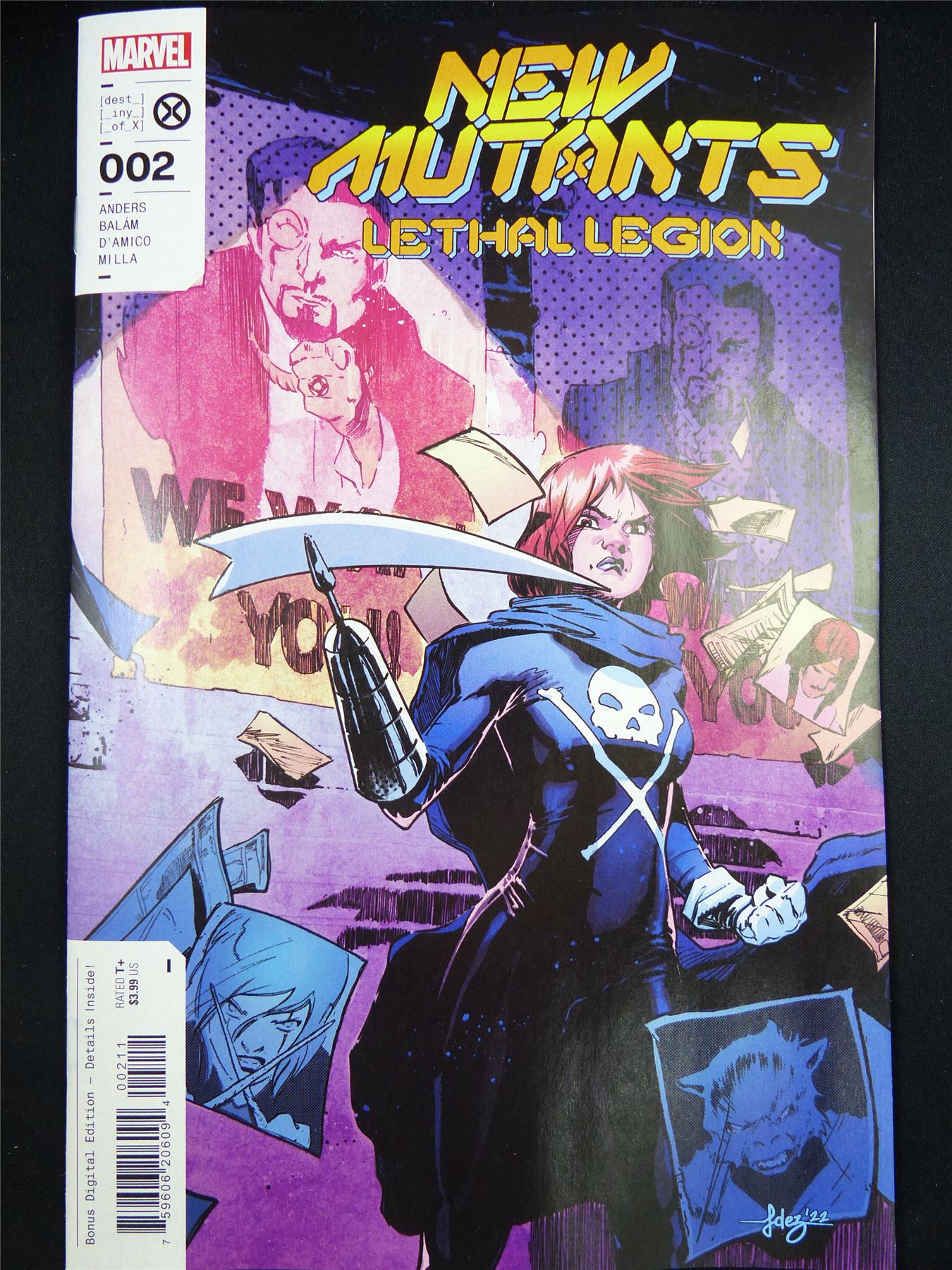 NEW Mutants: Lethal Legion #2 - Jun 2023 Marvel Comic #22L