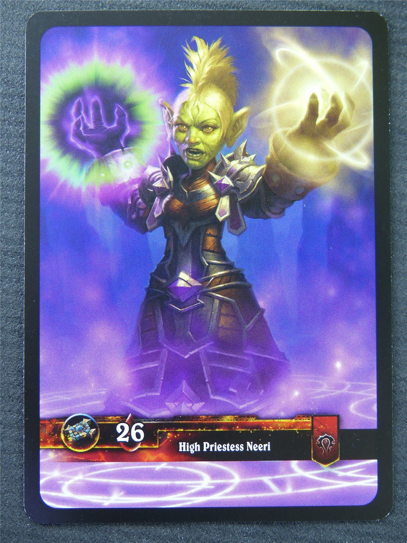 High Priestess Neeri - Uncommon - Holo - World Of Warcraft #1LN