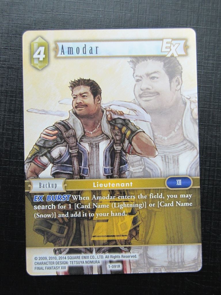 Final Fantasy Cards: AMODAR 1-114R # 23G31