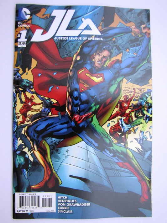 DC Comics: JUSTICE LEAGUE OF AMERICA #1 AUGUST 2015 superman cvr # 30D88