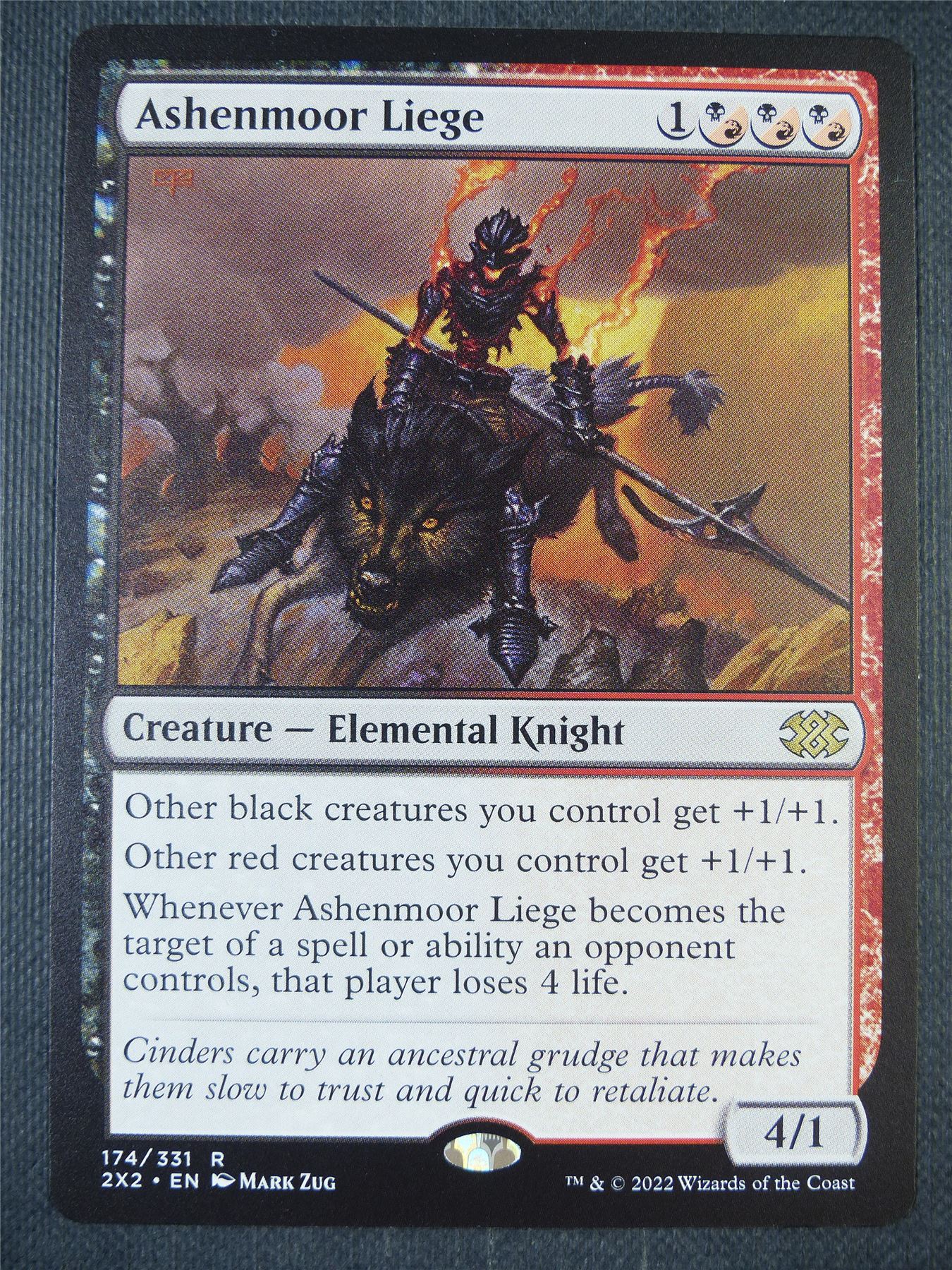 Ashenmoor Liege - Mtg Card #875