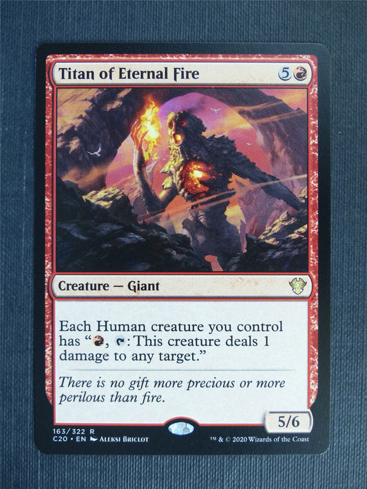 Titan of Eternal Fire - C20 - Mtg Card
