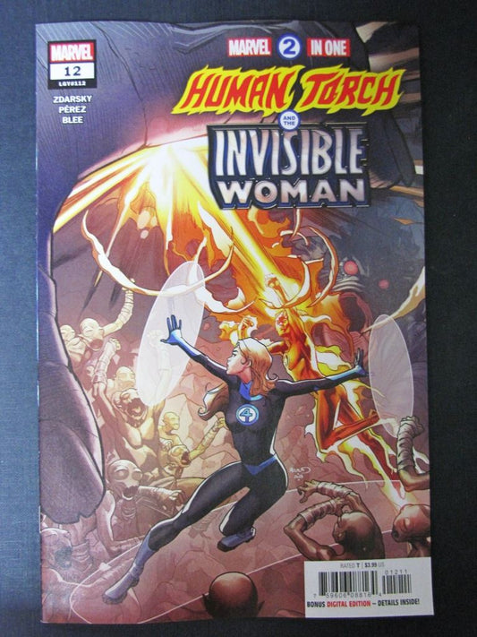 2-in-One Human Torch and Invisible Woman #12 - January 2019 - Marvel Comics # 1G69