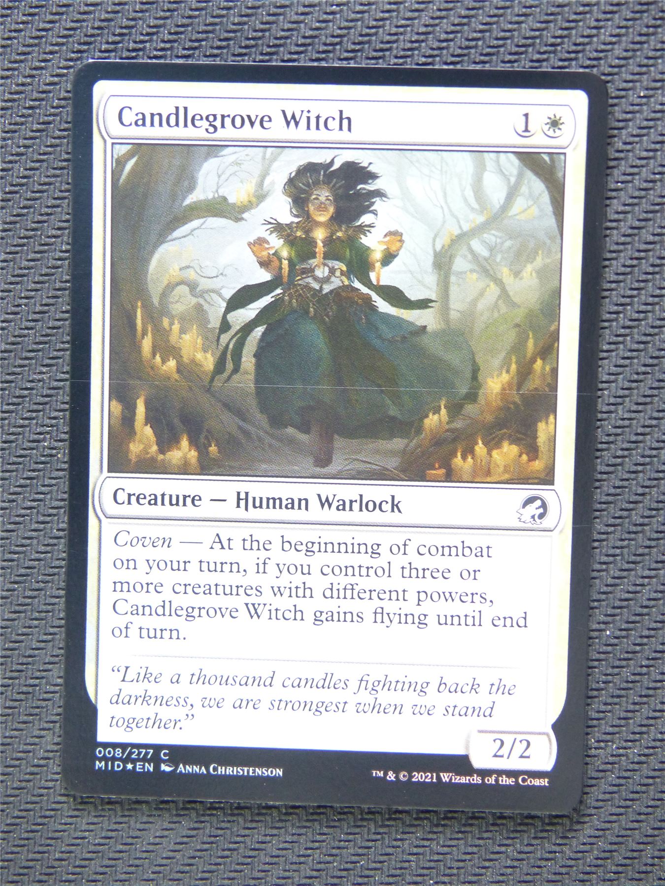 Candlegrove Witch Foil - Innistrad - Mtg Card #3PY