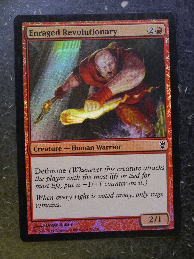 MTG Cards: ENRAGED REVOLUTIONARY FOIL # 5C26