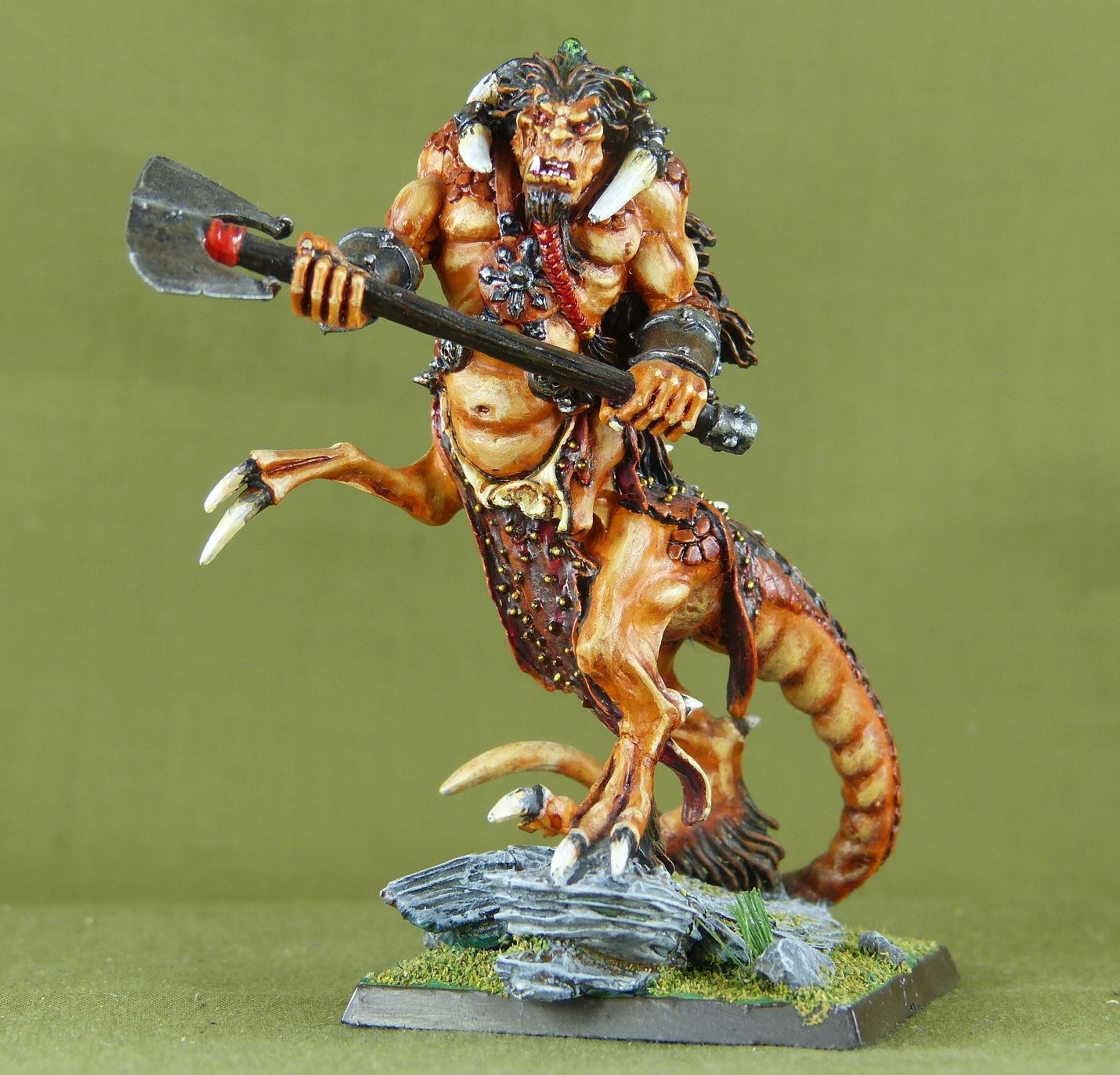 Classic Metal Dragon Ogre Shaggoth - Painted - Chaos - Beasts Of Chaos - Warhammer Fantasy AoS #149