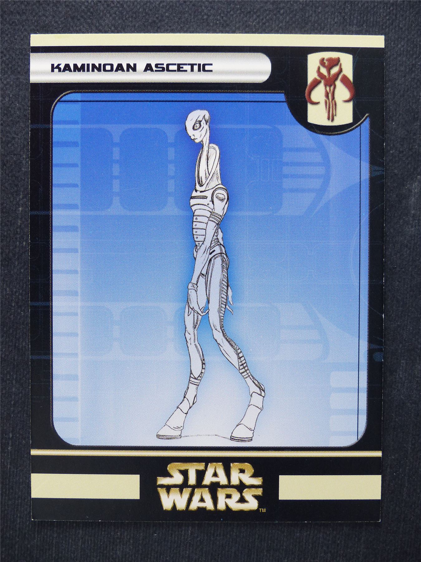 Kaminoan Ascetic 20/60 - Star Wars Miniatures Spare Cards #6M