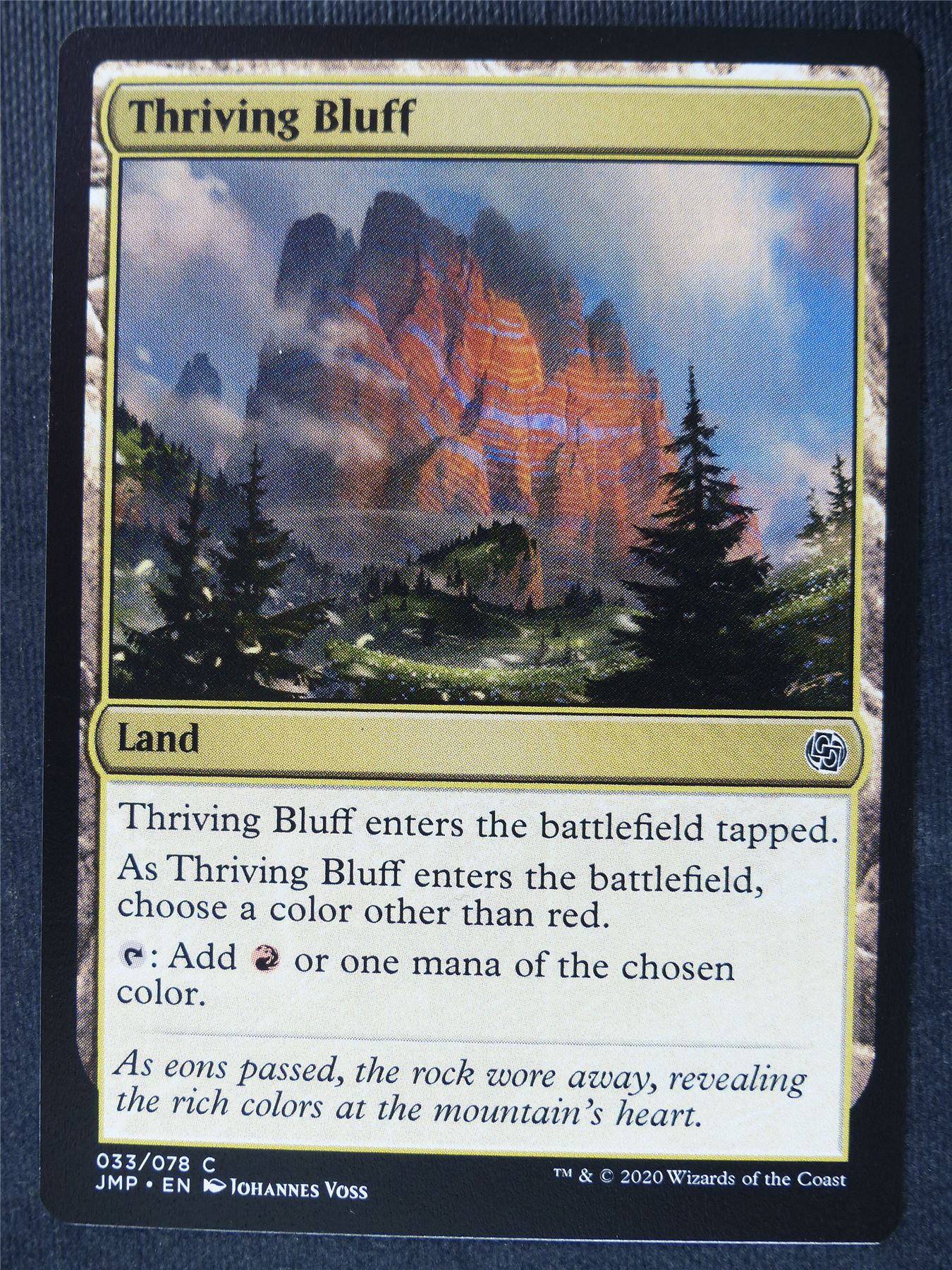 Thriving Bluff - Mtg Magic Cards #1V5