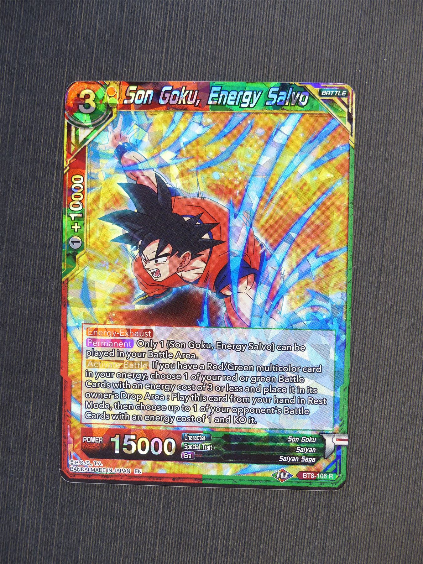 Son Goku Energy Salvo - Dragon Ball Super Cards #5LT
