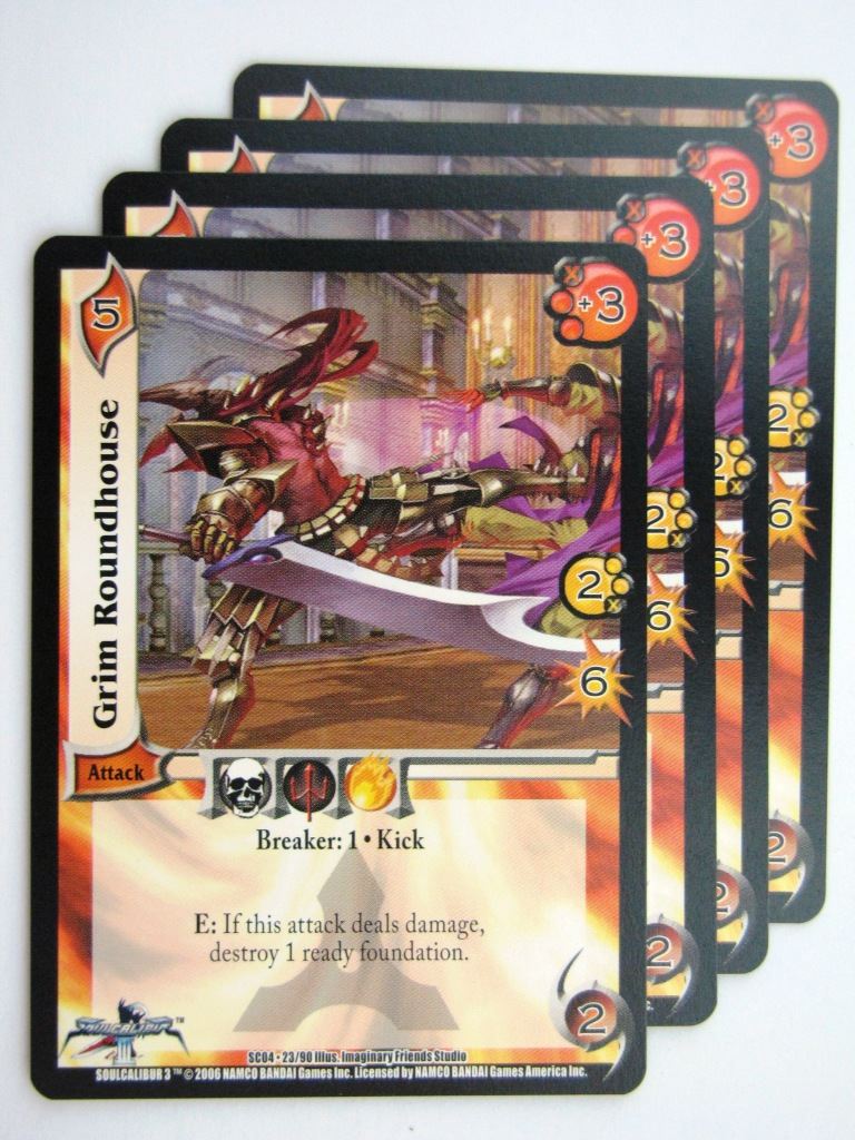 UFS Cards: GRIM ROUNDHOUSE 23/90 x4 # 28H83