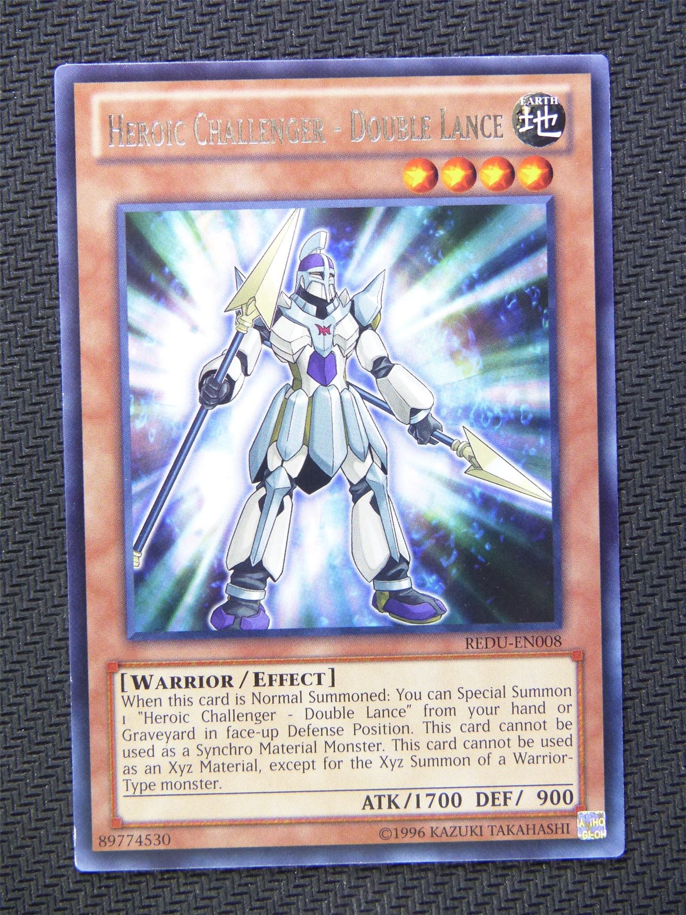 yugioh heroic challenger cards Heroic Challenger Double Lance REDU Rare