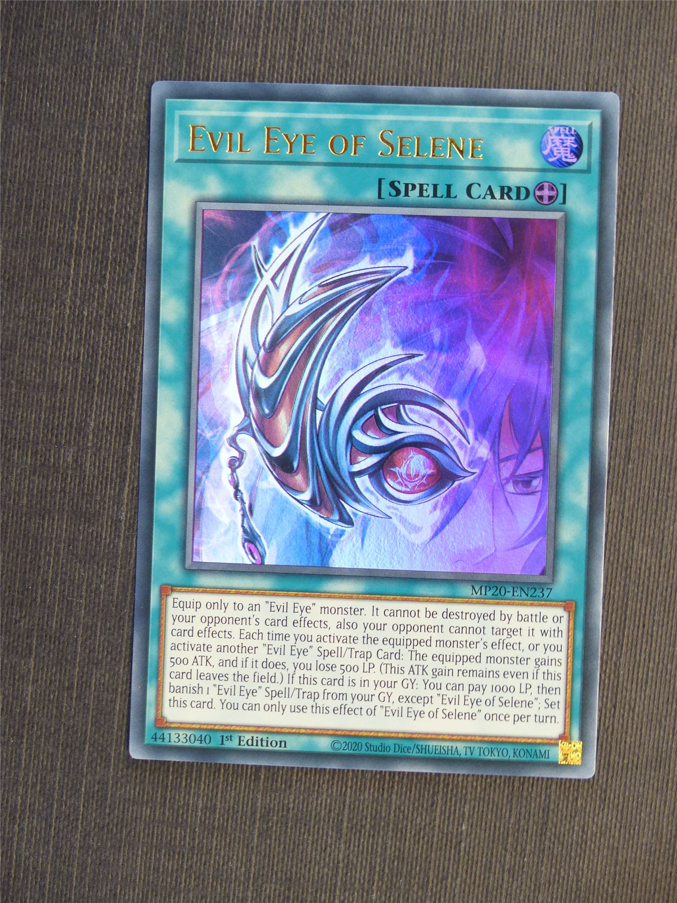 Evil Eye of Selene MP20 Ultra Rare - 1st ed - Yugioh Cards #5IN Archeron Evil Eye of Selene MP20 Ultra Rare - 1st ed - Yugioh Cards #5IN Archeron