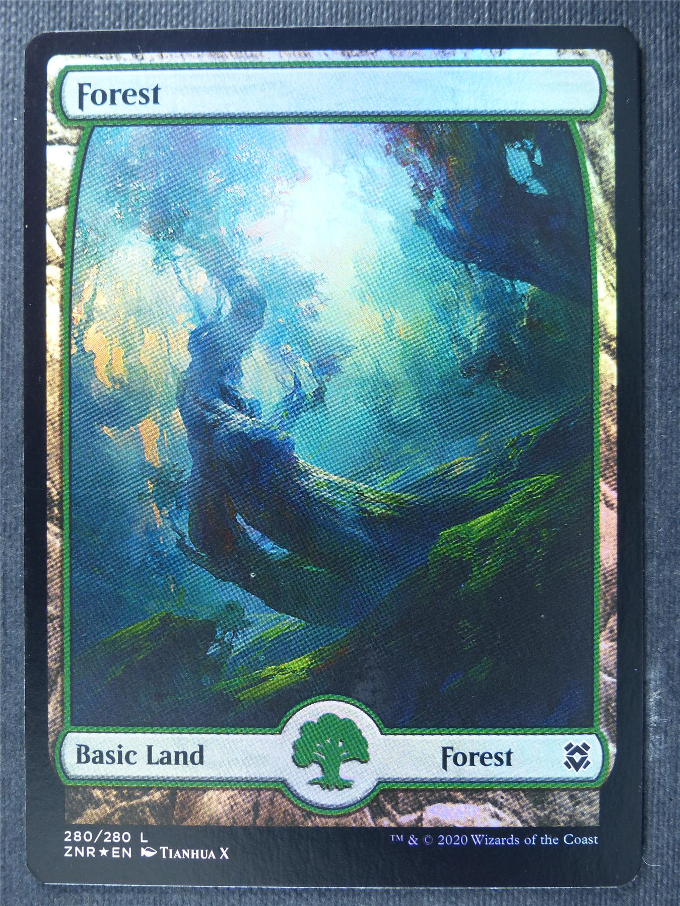Forest 280/280 Full Art Foil - Mtg Magic Cards #1CO